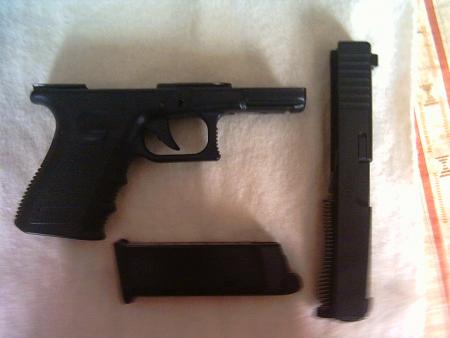 glock 23 vue éclatée