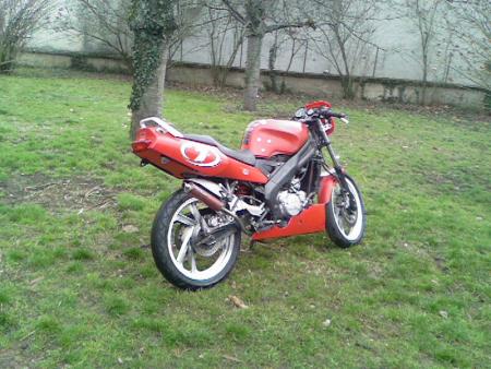 la moto d'alex